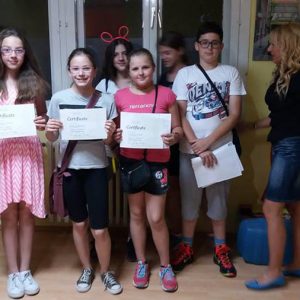 Engleski za decu, tinejdzeri Bunny school