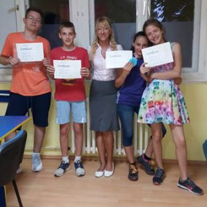 Engleski za decu, tinejdzeri Bunny school